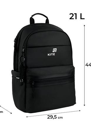 Рюкзак kite education teens k26-2721l-2 black
