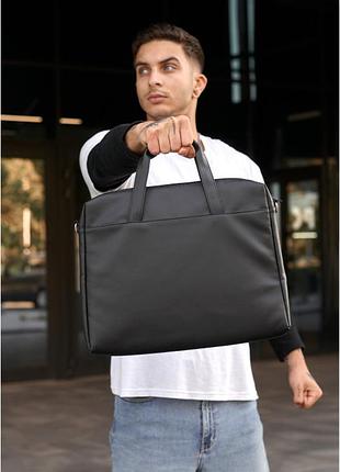 Сумка для ноутбука sambag черная с перфорацией