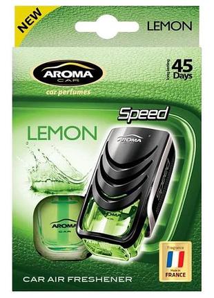 Ароматизатори на дефлектор aroma car speed аромат в ассортименте lemon