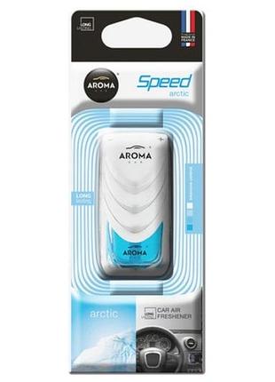 Ароматизатори на дефлектор aroma car speed аромат в ассортименте arctic