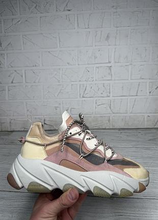 Стильные женские кроссовки ash women's extra bis high platform sneaker