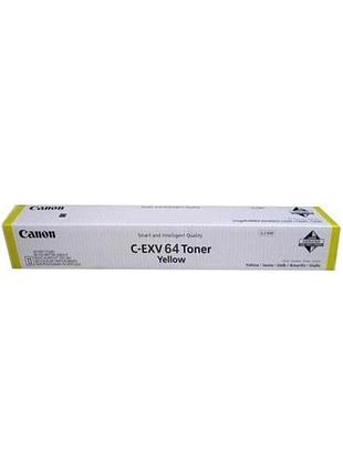 Тонер canon c-exv64 c3922i/3926i/3930i/3935i (25500 стор.) yellow