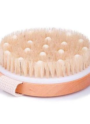 Щетка-масажер beauty luxury с силиконовыми пальчиками мsb-03