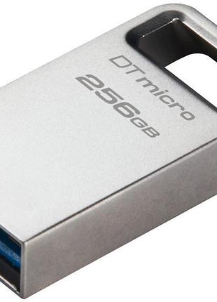 Usb3.2 флеш-накопичувач 256gb kingston datatraveler micro