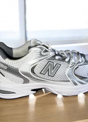 Кросівки new balance 530 білі з сірим