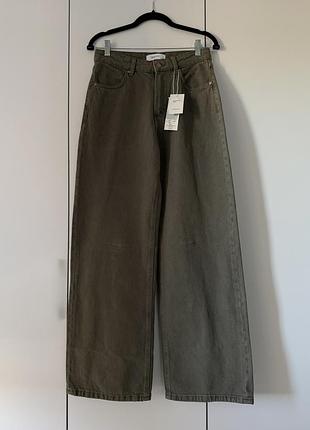 Джинси reserved straight wide leg