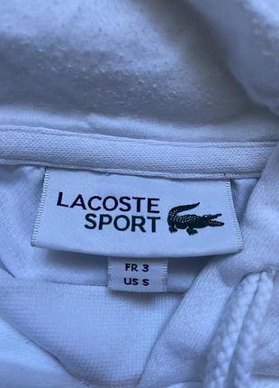 Худі  lacoste біле 5