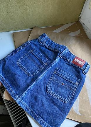 Джинсова юбка tommy hilfiger 7 років