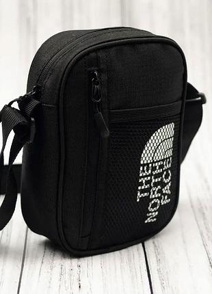 Борсетка мужская компактная через плечо the north face