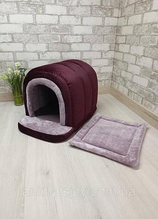 Дом, спальное место, лежанка для собак и котиков "luxury" домик для животных 720,500