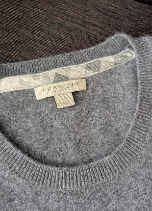 Кашемірова футболка з манжетами burberry 5