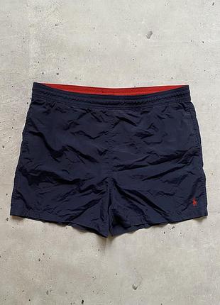 Чоловічі сині плавки шорти для плавання polo ralph lauren