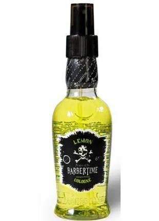 Одеколон після гоління barbertime after shave cologne lemon 150 мл