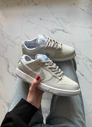 Кроссовки nike sb dunk white lobster арт 0016