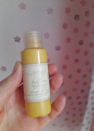 Крем для тела лаванда.залишркс2/3 с 50 ml