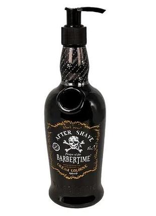 Крем-одеколон после бритья barbertime after shave cream cologne black pearl 150 мл