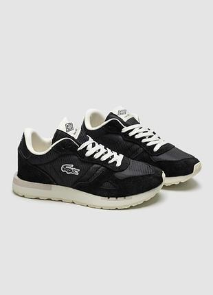 Lacoste partner 70s black/white 4