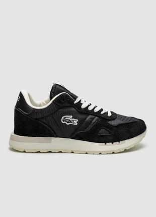 Lacoste partner 70s black/white 6