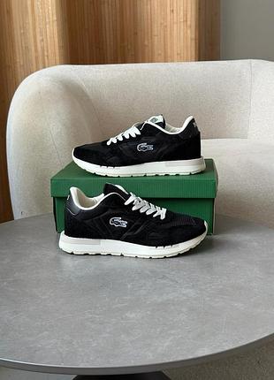 Lacoste partner 70s black/white 3