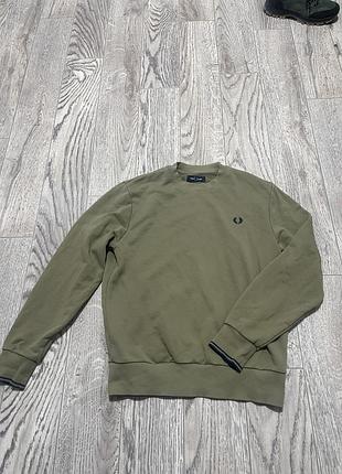 🔥 чоловічий світшот fred perry – crew neck m7535 🔥