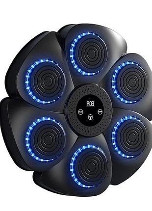 Музыкальный боксерская мишень 40 см bluetooth настенный тренажер для бокса электронный музыкальный.