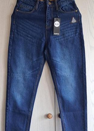 Джинсы мужские blue(boohoo),размер 36,новые