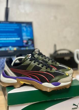 Кросівки чоловічі puma nitefox offroad 42 чорні