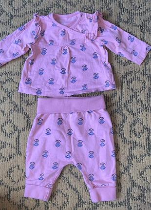 Костюм mothercare 1-3 мес