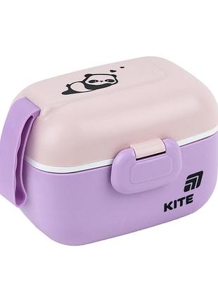 Ланчбокс kite 450 мл фиолетовый (k25-1185-1)