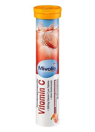 Вітамін с mivolis шипучі таблетки, 20 шт, від dm