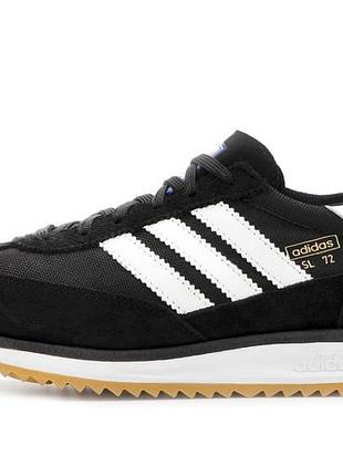 👟 кроссовки adidas sl 72 black white / наложка bs👟