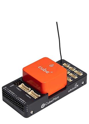 Полетной контроллер cube orange+ (pixhawk 2.1 ads-b, imu v8) для бпла