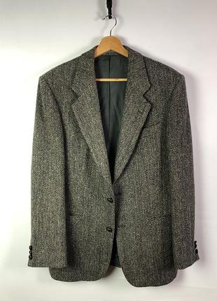 Вінтажний піджак st michael harris tweed 100% вовна розмір 38s (m) опис: пропоную вашій увазі класику британського стилю — вінтажний піджак від бренду