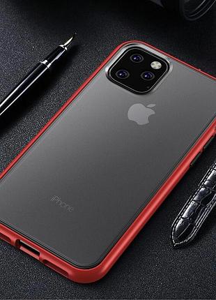 Матовий чохол luphie matte для iphone 11 pro max