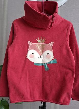 Флисовая кофта на девочку 3