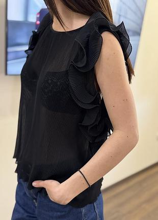 Блуза zara xs напівпрозора