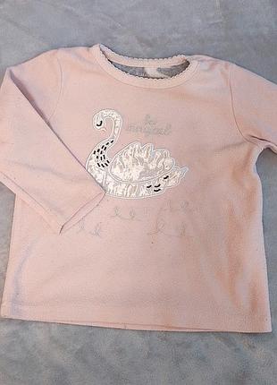 Кофта primark флис на девочку р.92