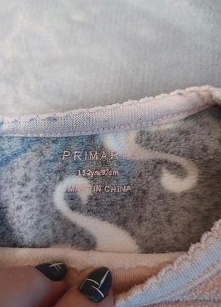 Кофта primark флис на девочку р.92 2