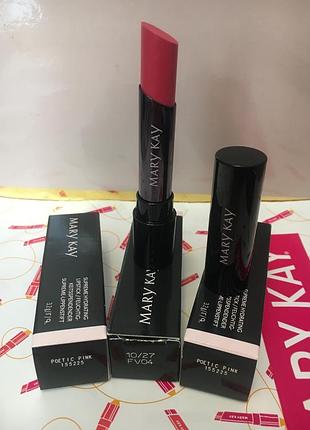 Суперзволожувальна помада для губ звабливий рожевий mary kay