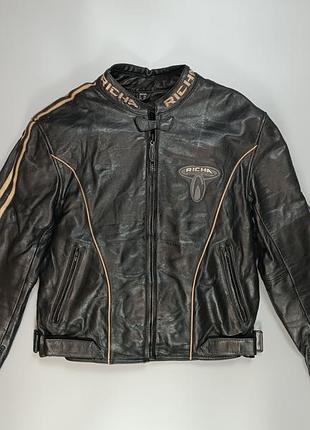 Мотокуртка richa leather black (vintage style) р.50-52