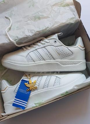 👟 кроссовки adidas tyshawn low white / наложка bs👟