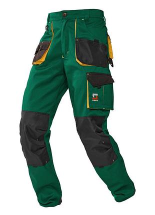 Штани робочі захисні чоловічі steeluz green 24 (зріст 170 - 180) спецодяг 3xl