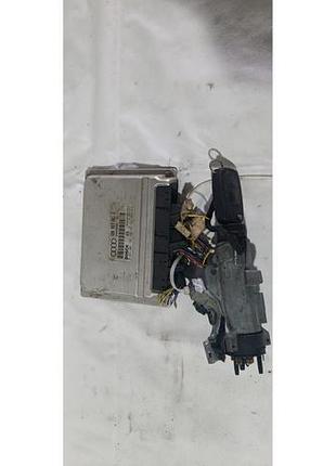 Блок керування двигуном vag 4b0907401a bosch 0281001701 audi a6 c5 комплект