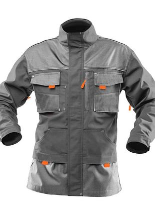 Куртка робоча захисна steeluz grey 23 (зріст 188) спецодягу m
