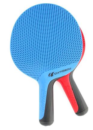 Набір для настільного тенісу cornilleau softbat duo outdoor, червоно-синій