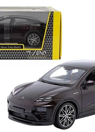Автомодель 18-21114 porsche macan 4 electric (черный, 1:24)