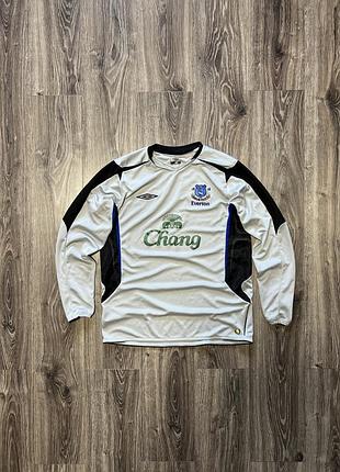 Футболтна кофта лонгслив umbro everton vintage