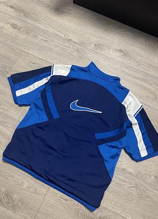 Спортивна жилетка nike винтаж 90-х синя xl