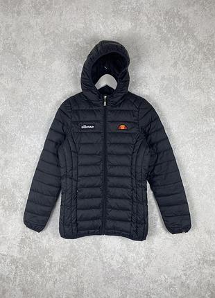 Жіночий мікропуховик ellesse lompard padded jacket в гарному стані, оригінал xs-s