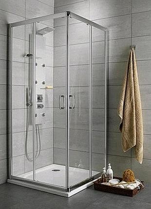 Душова кабіна radaway premium plus d 90x100 скло прозоре (30436-01-01n)
